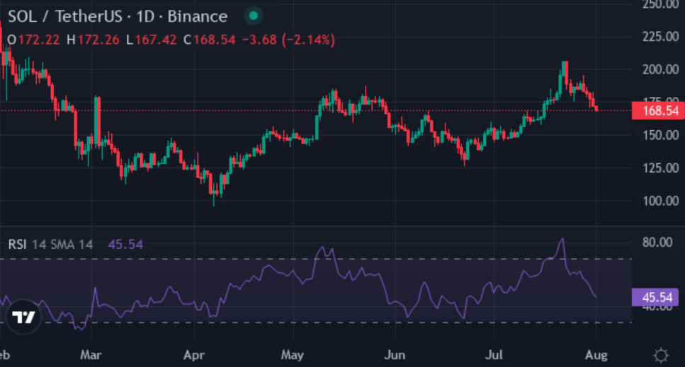 Solana holds around $169 after corporate buying: Could XYZVerse mirror SOL’s 21% monthly rise? - 2