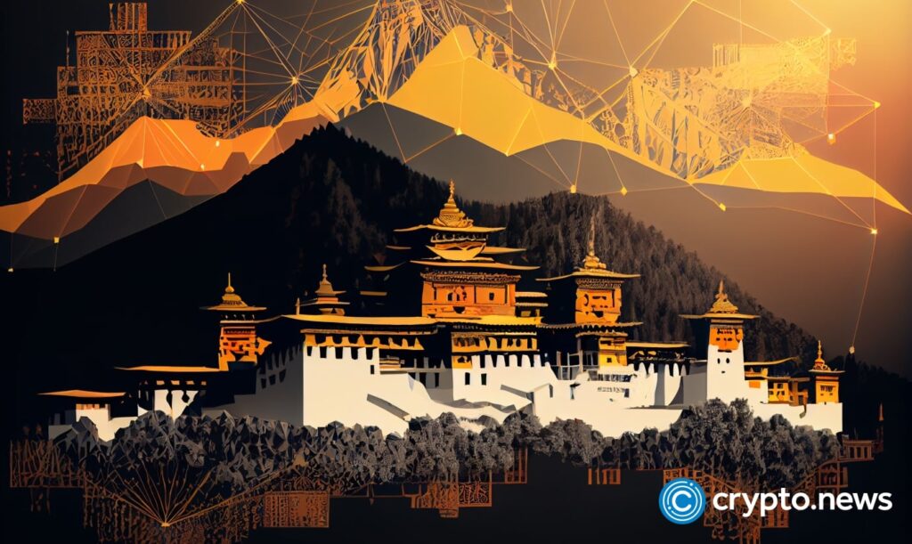 Bhutan’s Bitcoin sales enter third straight week with $6.7M BTC offload