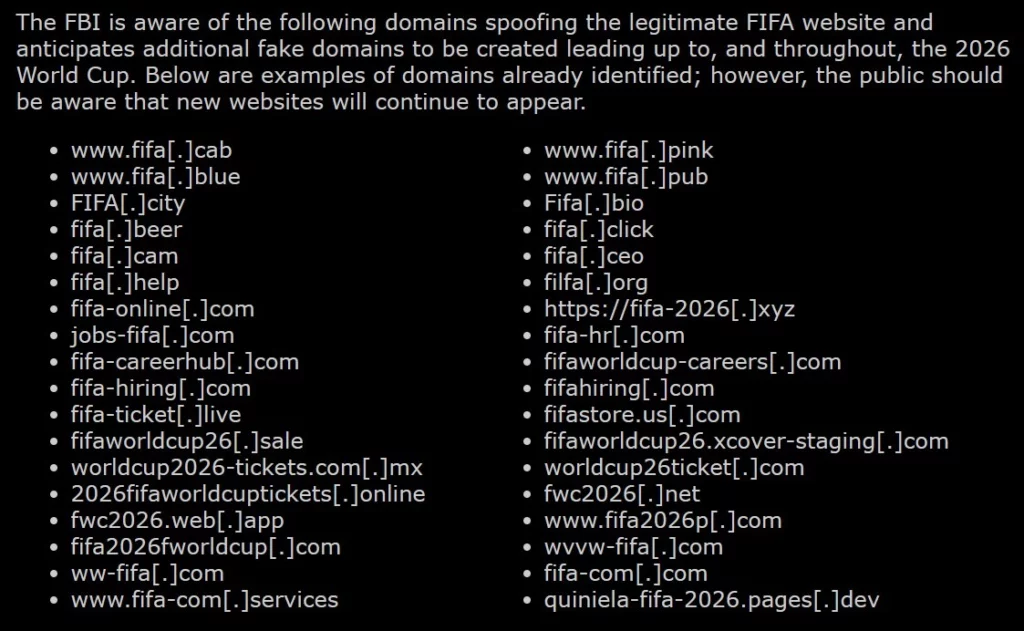 FIFA World Cup fans warned as crypto linked scam sites emerge